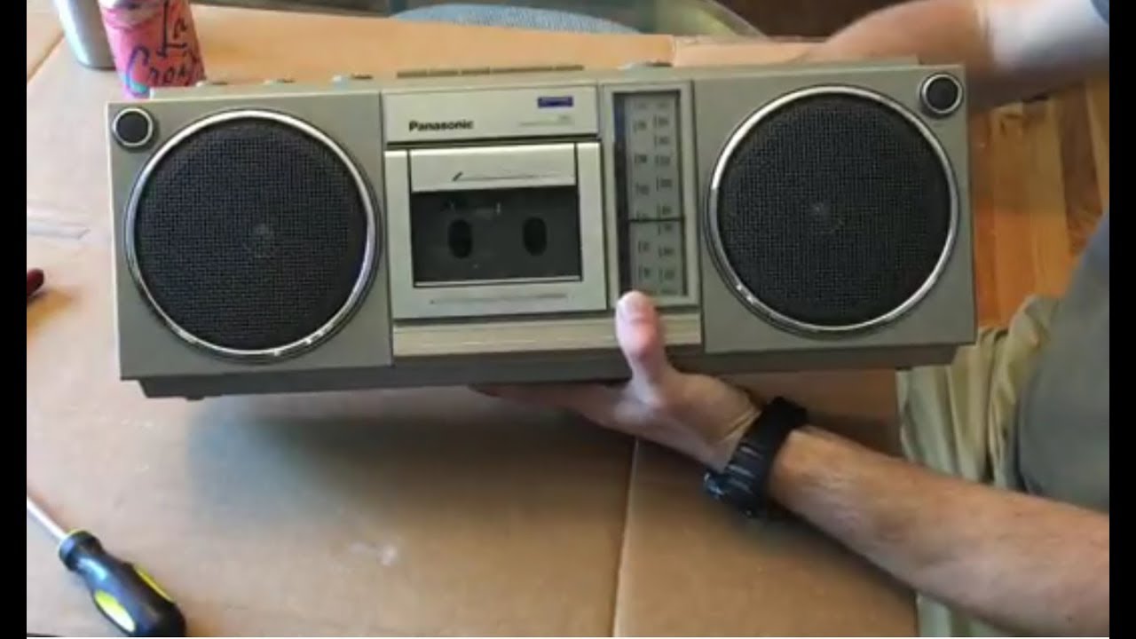 Convert Old Boombox To Bluetooth
